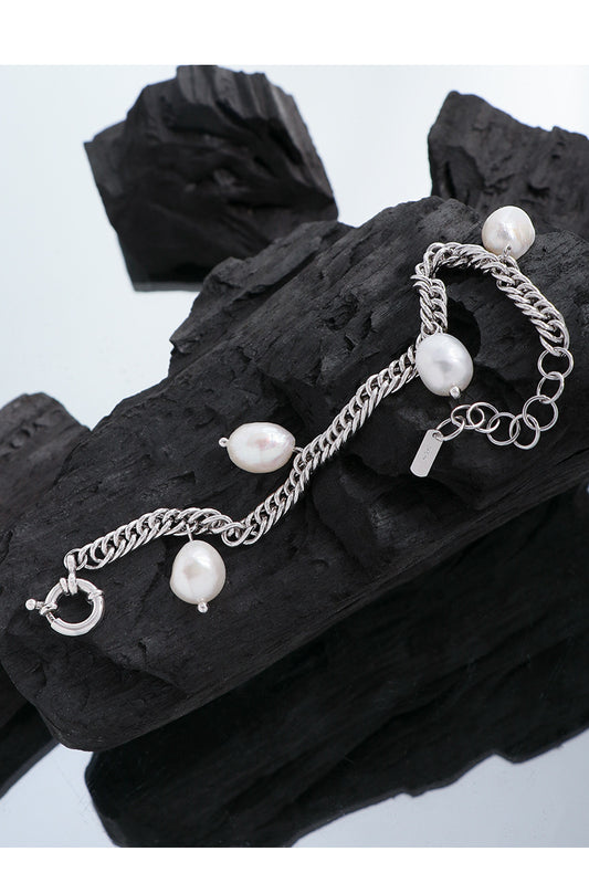 Baroque pearl bracelet-SL154