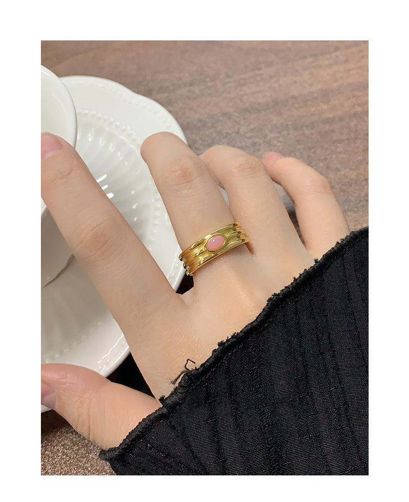 Stone ring-JZ701