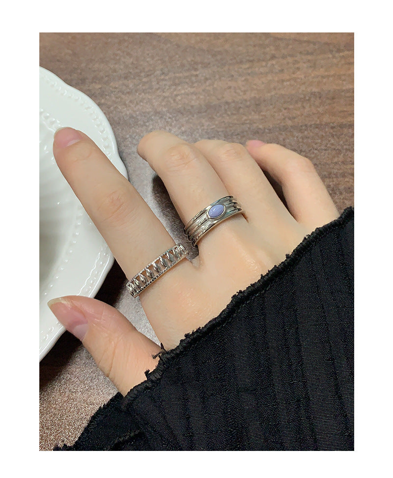 Stone ring-JZ701