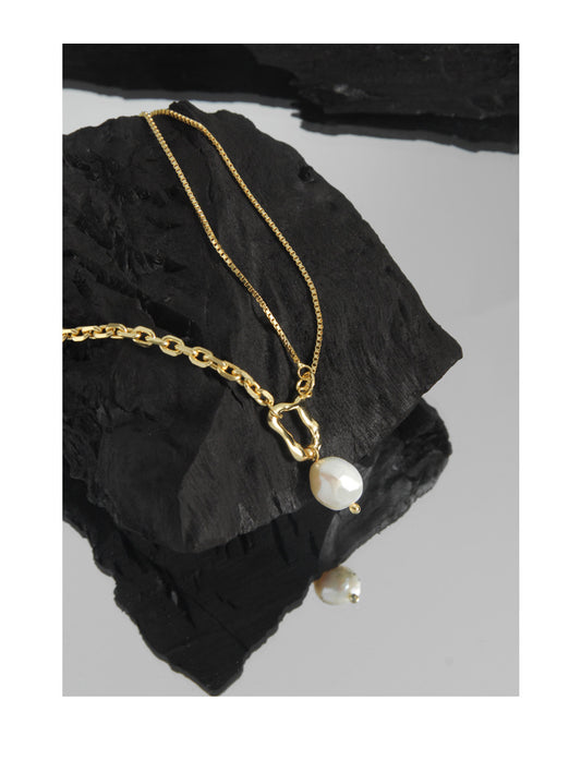 Asymmetrical necklace-XL222