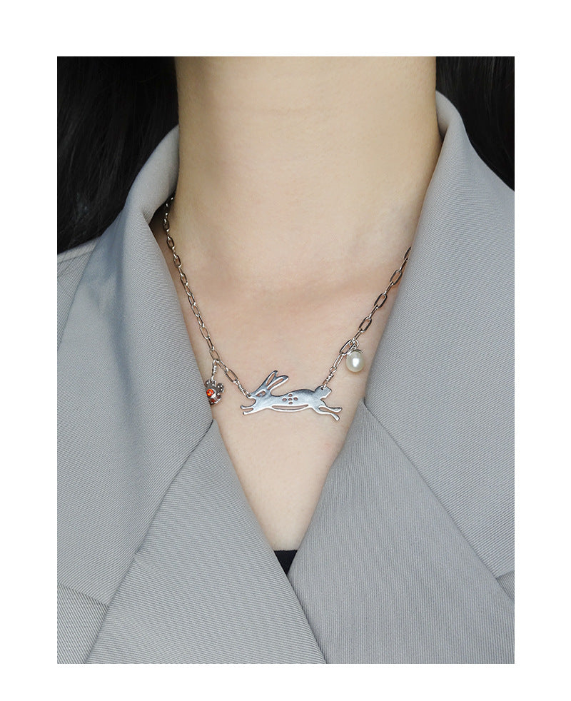 Deer nacklace-XL341