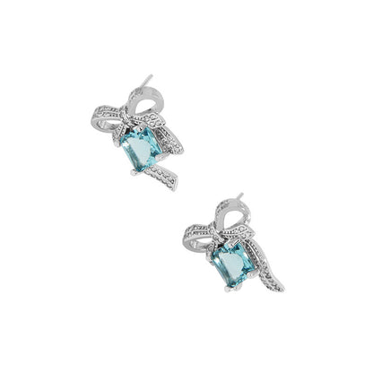 Bow srud earrings-ES331