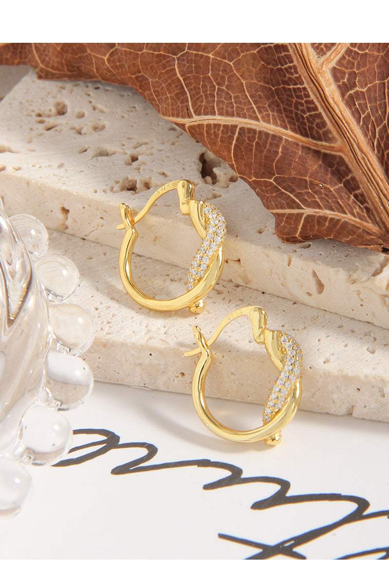 Twine earrings-ES344