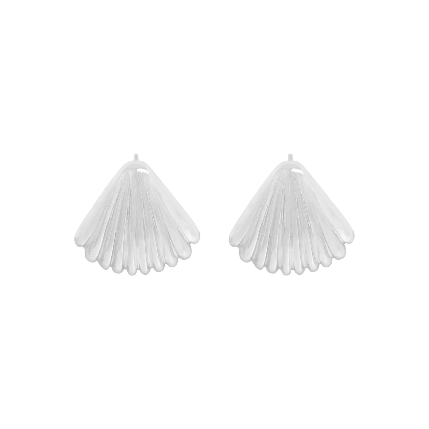 Shell stud earrings-ES453