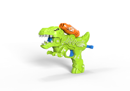 Mechanical dinosaur gun