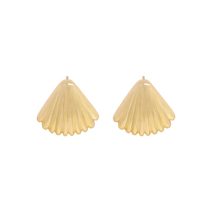 Shell stud earrings-ES453